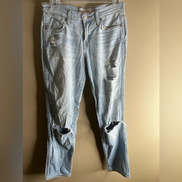Lucky Brand Charlotte rail ankle jeans 0 25 distressed - Picture 4 of 12